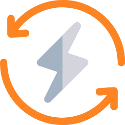 Icon representing translation services for Energy and Mining sector.