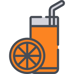 Icon representing translation services for Food and Beverage sector.